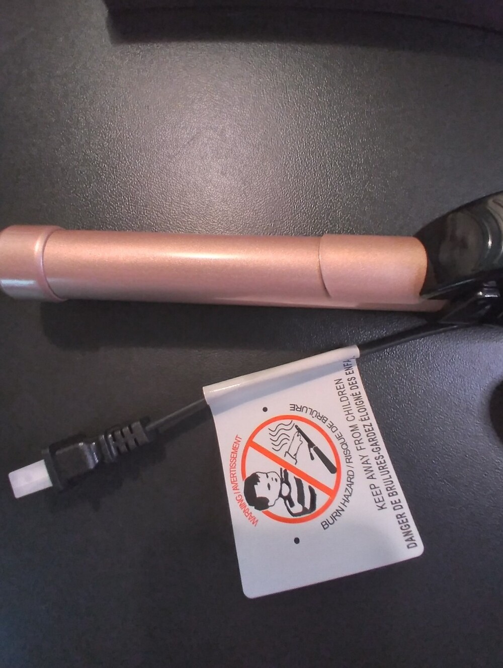 NIB BEACHWAVER B1 Rotating Curling Wand in Rose Gold Hair Tool - Picture 6 of 6